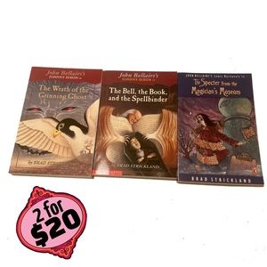 🎉2/20 Set of 3 Bellair Johnny Dixon Creepy YA Novels Brad Strickland Books